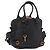 Chloé Chloe Paddington Hand Bag Leather Black Gold Silver