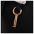 Chloé Chloe Paddington Hand Bag Leather Black Gold Silver - vista 18