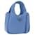 PRADA Hand Bag Leather 2way Light Blue Silver