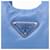 PRADA Hand Bag Leather 2way Light Blue Silver - vista 19