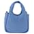 PRADA Hand Bag Leather 2way Light Blue Silver - vista 2