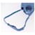 PRADA Hand Bag Leather 2way Light Blue Silver - vista 9