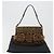 FENDI Shoulder Bag Canvas Brown Gold - vista 12