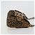 FENDI Shoulder Bag Canvas Brown Gold - vista 3