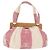 CHANEL Hand Bag Canvas Pink Gold CC - vista 2