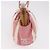 CHANEL Hand Bag Canvas Pink Gold CC - vista 5