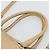 PRADA Hand Bag Vittero Dino Leather 2way Beige Silver - vista 14