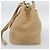 PRADA Hand Bag Vittero Dino Leather 2way Beige Silver - vista 4