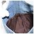 FENDI Shoulder Bag Denim Blue Gold - vista 18