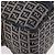 FENDI Zucchino Canvas Hand Bag Navy Silver - vista 14