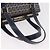 FENDI Zucchino Canvas Hand Bag Navy Silver - vista 8