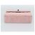 CHANEL Matelasse Chain Shoulder Bag Canvas Pink Silver CC - vista 5