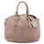 PRADA Hand Bag Vittero Dino Leather Pink Gold Silver - vista 13
