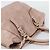PRADA Hand Bag Vittero Dino Leather Pink Gold Silver - vista 6