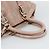 PRADA Hand Bag Vittero Dino Leather Pink Gold Silver - vista 7