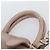 PRADA Hand Bag Vittero Dino Leather Pink Gold Silver - vista 8