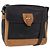 GUCCI Shoulder Bag Leather Black Gold