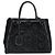 FENDI Hand Bag Patent Leather 2way Black Silver - vista 2