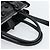 FENDI Hand Bag Patent Leather 2way Black Silver - vista 7