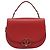 CHANEL Chain Shoulder Bag Calf Skin Red CC - view 2