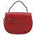 CHANEL Chain Shoulder Bag Calf Skin Red CC - view 3