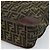 FENDI Zucca Canvas Hand Bag Black Brown - vista 10