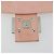 FENDI Mamma Baguette Shoulder Bag Leather Pink Silver - vista 18
