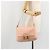 FENDI Mamma Baguette Shoulder Bag Leather Pink Silver - vista 26