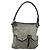 Céline CELINE Paris Macadam Canvas Shoulder Bag Denim Gray Silver