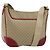 Céline CELINE Macadam Canvas Shoulder Bag PVC Leather Beige Gold
