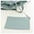 LOEWE Hammock Medium Hand Bag Leather 2way Light Blue Silver - vista 27