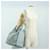 LOEWE Hammock Medium Hand Bag Leather 2way Light Blue Silver - vista 30