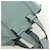 LOEWE Hammock Medium Hand Bag Leather 2way Light Blue Silver - vista 7