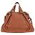 Chloé Chloe Paraty Hand Bag Leather 2way Brown Gold - vista 3