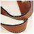 Chloé Chloe Paraty Hand Bag Leather 2way Brown Gold - vista 9