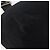 FENDI Mamma Baguette Shoulder Bag Cotton Jersey Black Silver - vista 12