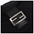 FENDI Mamma Baguette Shoulder Bag Cotton Jersey Black Silver - vista 15