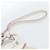 PRADA Hand Bag Leather 2way White Silver - vista 10