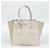PRADA Hand Bag Leather 2way White Silver - vista 32