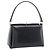Borsa a mano GUCCI in pelle nera e oro, autentica 183374
