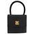 Céline Borsa a mano CELINE in pelle nera e oro, autentica 183388A - vista 13