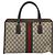 GUCCI GG Supreme Web Sherry Line Hand Bag PVC Beige Gold 010 378 - vista 2