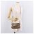 Chloé Chloe Lily Shoulder Bag Leather 2way Brown Gold - vista 25