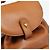 GUCCI Bamboo Backpack Leather Brown Gold - vista 19
