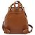 GUCCI Bamboo Backpack Leather Brown Gold - vista 2