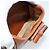 GUCCI Bamboo Backpack Leather Brown Gold - vista 24