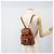GUCCI Bamboo Backpack Leather Brown Gold - vista 25