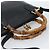 GUCCI Bamboo Hand Bag Leather 2way Black Gold 000 0289 - vista 7