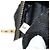 PRADA Chain Tote Bag Nylon Black Gold - vista 11