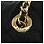 PRADA Chain Tote Bag Nylon Black Gold - vista 9